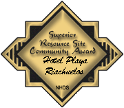 We applaud your site's ease of navigation, obvious hard work, and entertaining content. It is with great pleasure that we give you the Resource Site Award